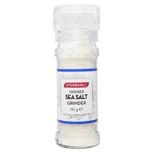 Iodised Sea Salt Grinder 110g